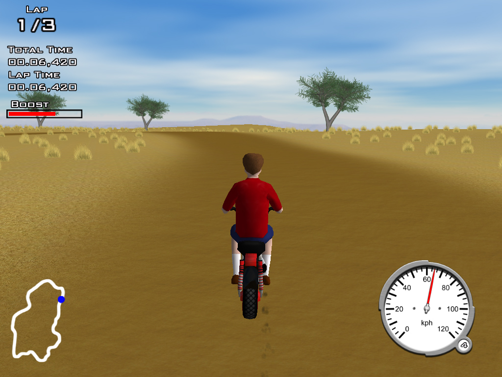 Xtreme Moped Racing Пустыня
