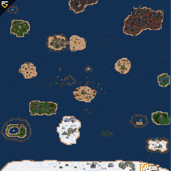 архипелаг карта майнкрафт #2