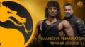 Разработчики Mortal Kombat 11 представили сразу два трейлера со сражением Рэмбо против Терминатора